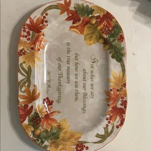 Thanksgiving platter